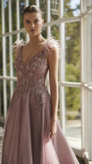 Vestidos de fiesta Marfil Barcelona