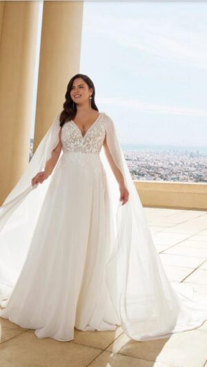 Vestidos de novia talla grande GAMA Martha Blanc