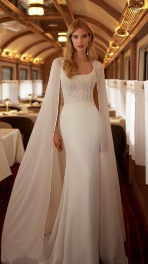 Vestido de novia sirena Aire Barcelona VALINA