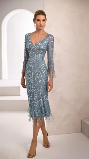 Vestidos de fiesta Marfil Barcelona 1JF9