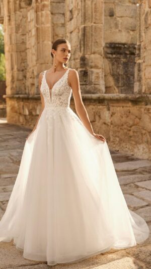 Vestido de novia princesa Adriana Alier PETRA 2027