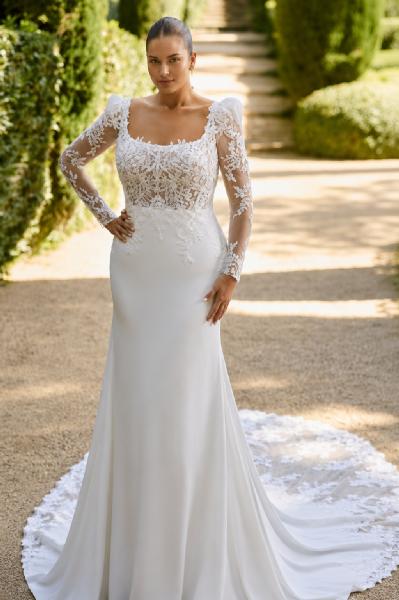Vestido de novia plus size KAROLIN de Martha Blanc - Imagen 2