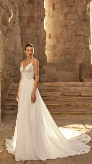 Vestido de novia Adriana Alier PARAISO 2027 Boho Chic