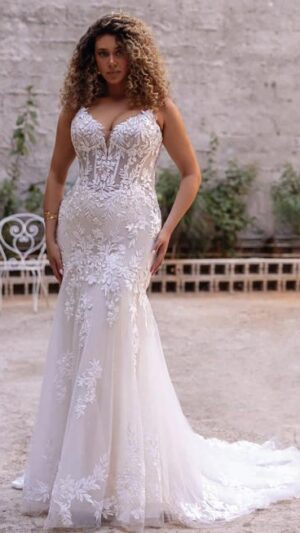 Vestido de novia Demetrios FL013 Plus Size | CRISTYANTH