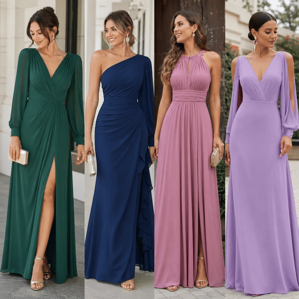 Vestidos largos modernos para bodas