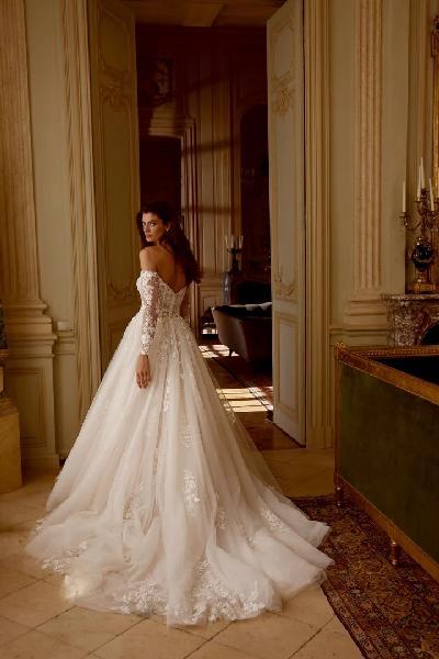 Vestido de novia Justin Alexander JANELLE 88415 con varillas visibles - Imagen 2
