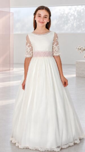 Vestido de comunion Marla Y142 - Colección 2027