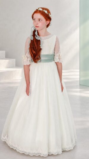 Vestido de comunion Marla Y146 - Colección 2027