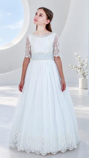Vestido de comunion Marla Y149 - Colección 2027
