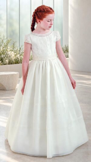 Vestido de comunion Marla Y169 - Colección 2027