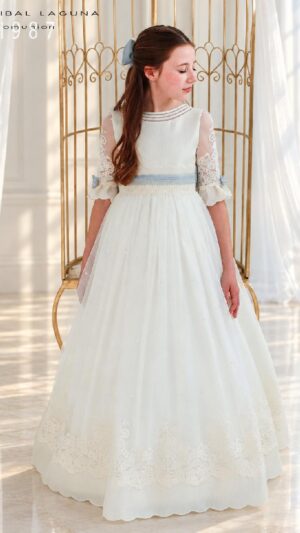 Vestido de comunion Hannibal Laguna Y303 - Colección 2027