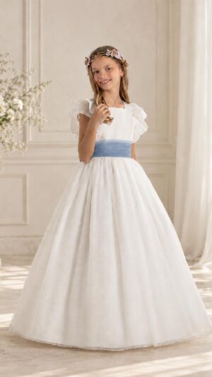 Vestido de comunión Bella Bambina 7103 - Colección 2027