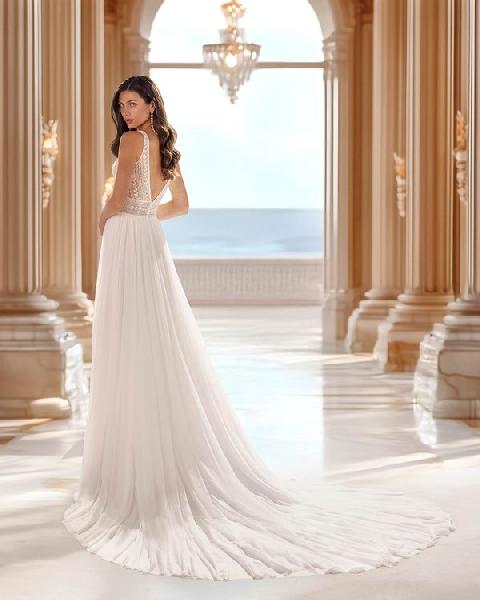 Vestido de novia línea A Aire Diamond QUISPE - Imagen 2