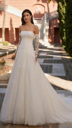 Vestido de novia Indira de Aire Royale en Murcia