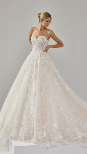 Vestido de novia princesa Amali de Luna Novias