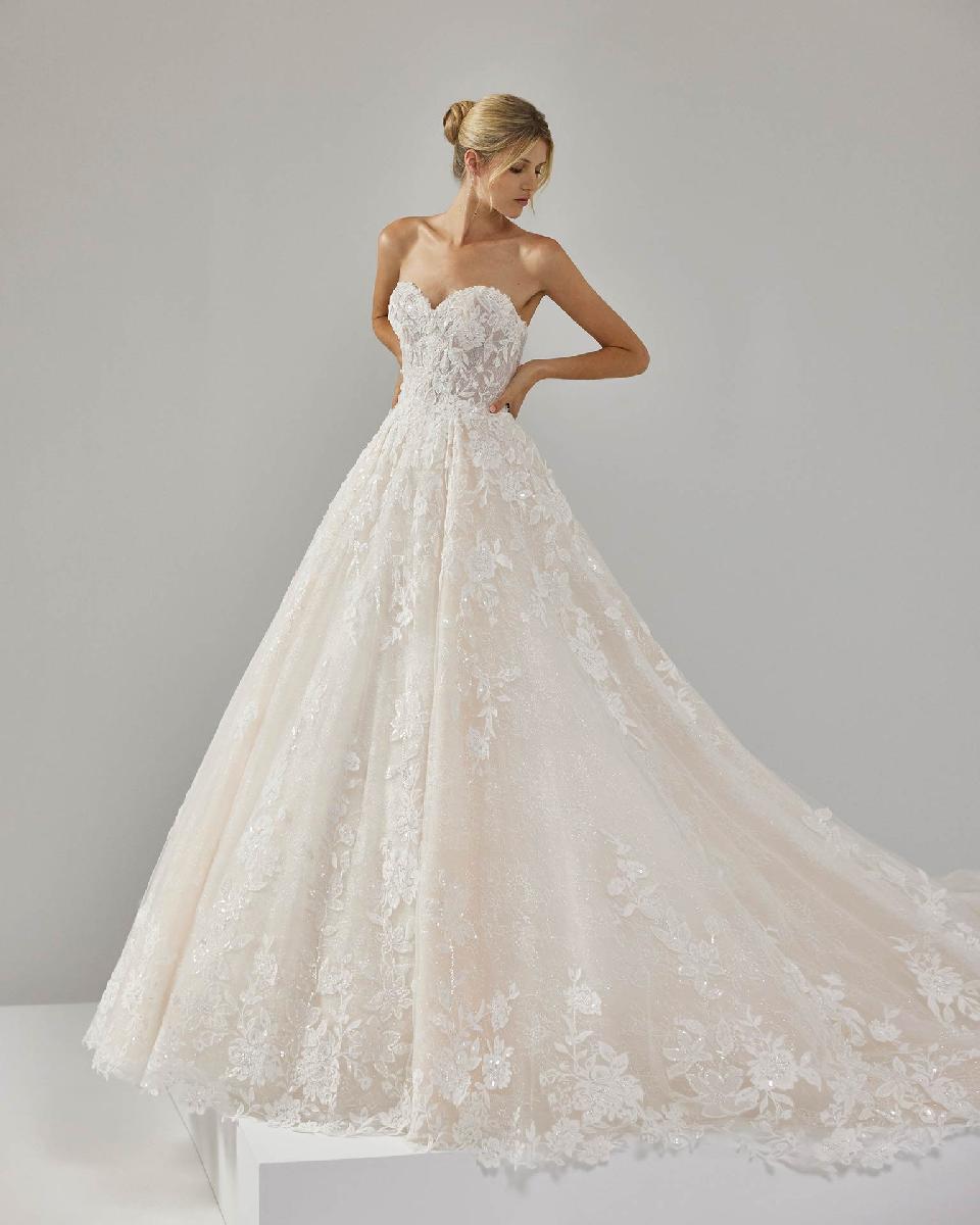 Vestido de novia princesa Amali de Luna Novias