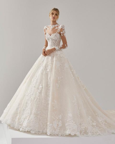 Vestido de novia princesa Amali de Luna Novias - Imagen 3