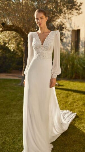 Vestido de novia Zelin de Aire Boho en Murcia