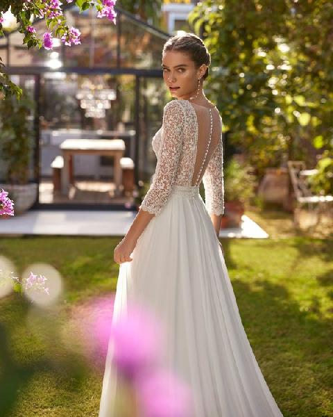 Vestido de Novia Ulema de Aire Boho en Murcia - Imagen 3