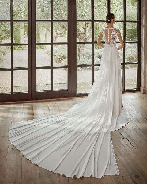 Vestido de Novia Gavina de Aire Boho en Murcia - Imagen 2