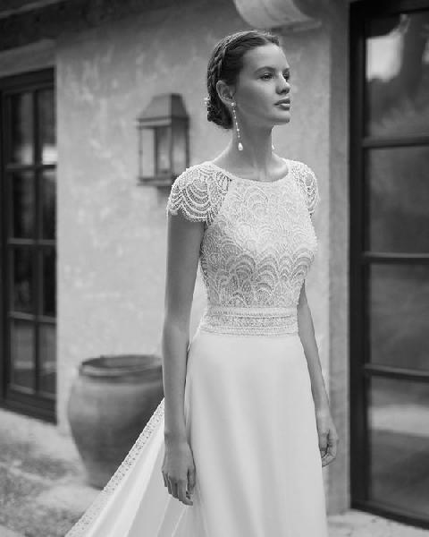 Vestido de Novia Gavina de Aire Boho en Murcia - Imagen 3