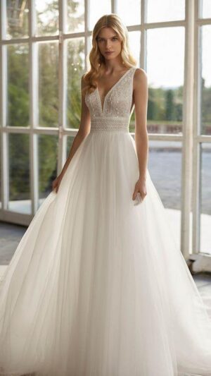 Vestido de Novia Veredia de Aire Barcelona en Murcia
