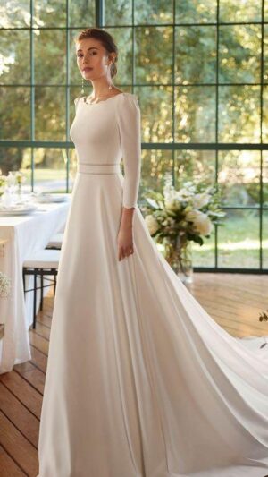 Vestido de novia Nadia de Aire Boho by Aire Barcelona