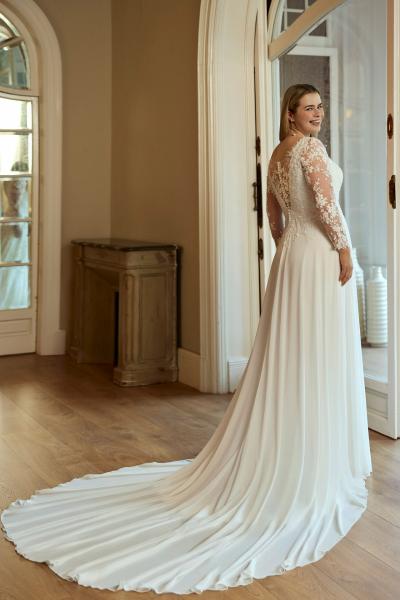 Vestido de novia plus size Martha Blanc WEIDA - Imagen 2