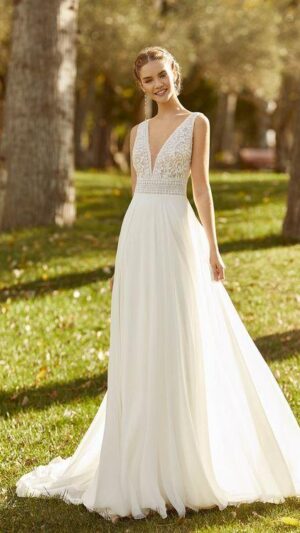 Vestido de novia Kerem de Aire Boho