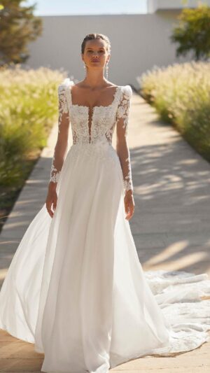 Vestido de novia Saphi | Adriana Alier Murcia