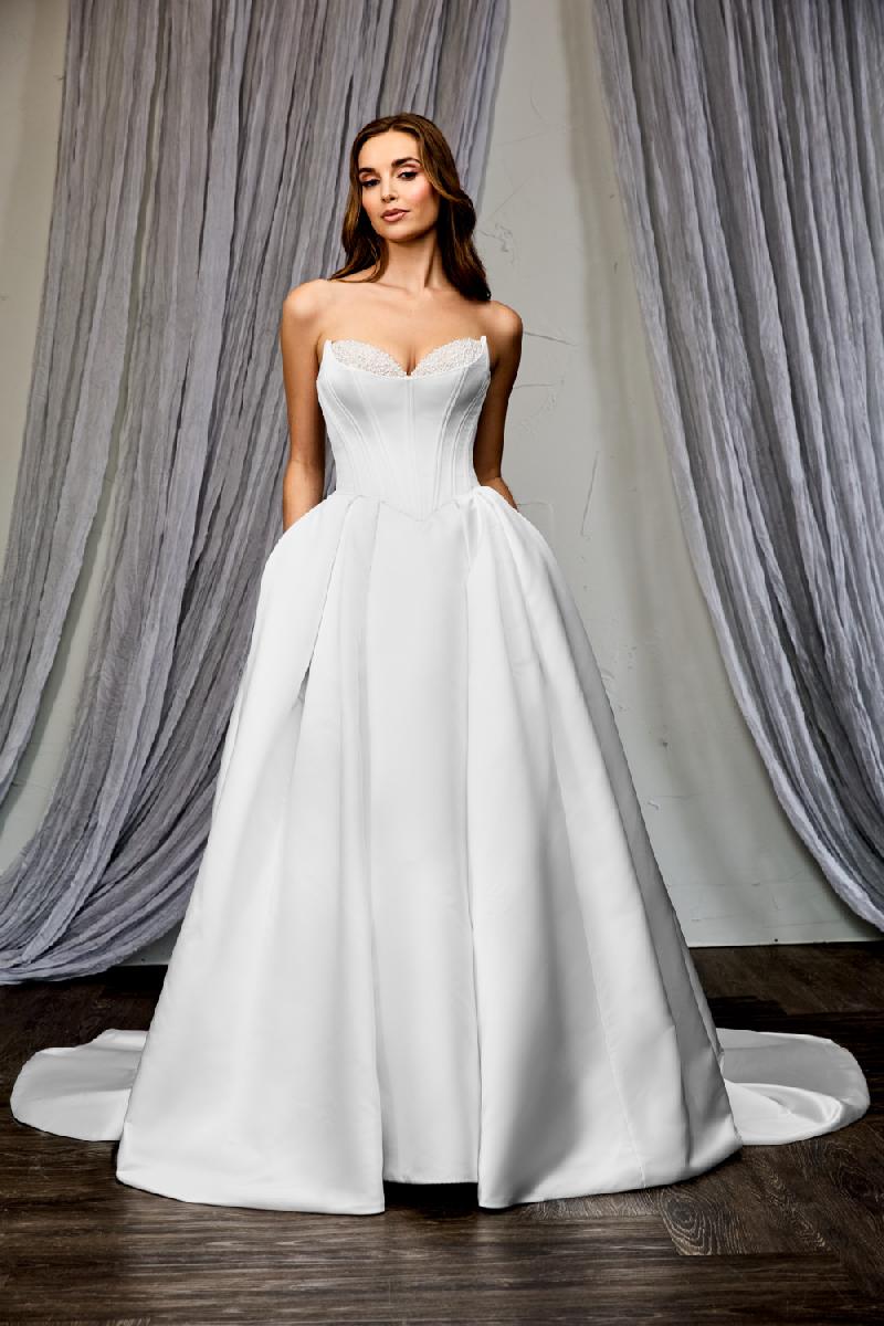 Vestido de novia princesa Justin Alexander 55283