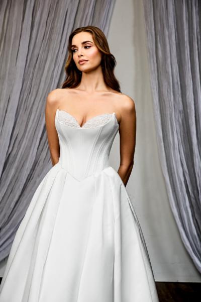 Vestido de novia princesa Justin Alexander 55283 - Imagen 3