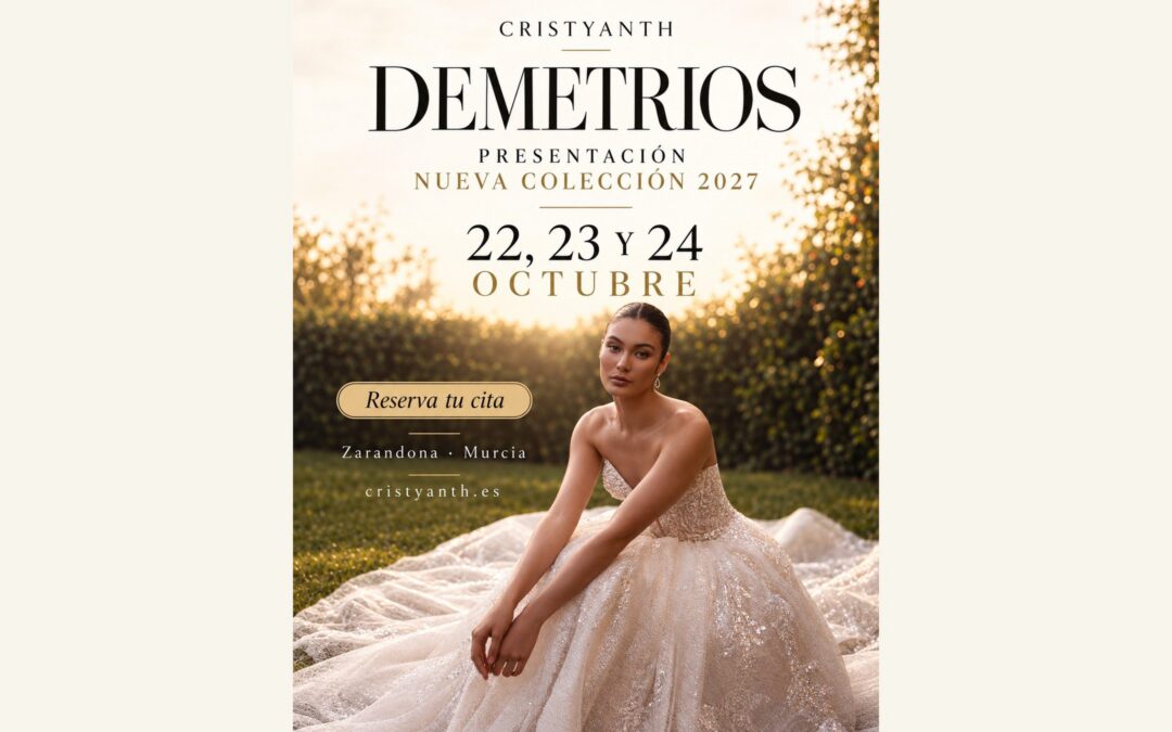 Presentación nueva colección Demetrios 2027